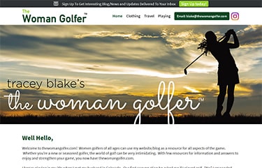 The Woman Golfer
